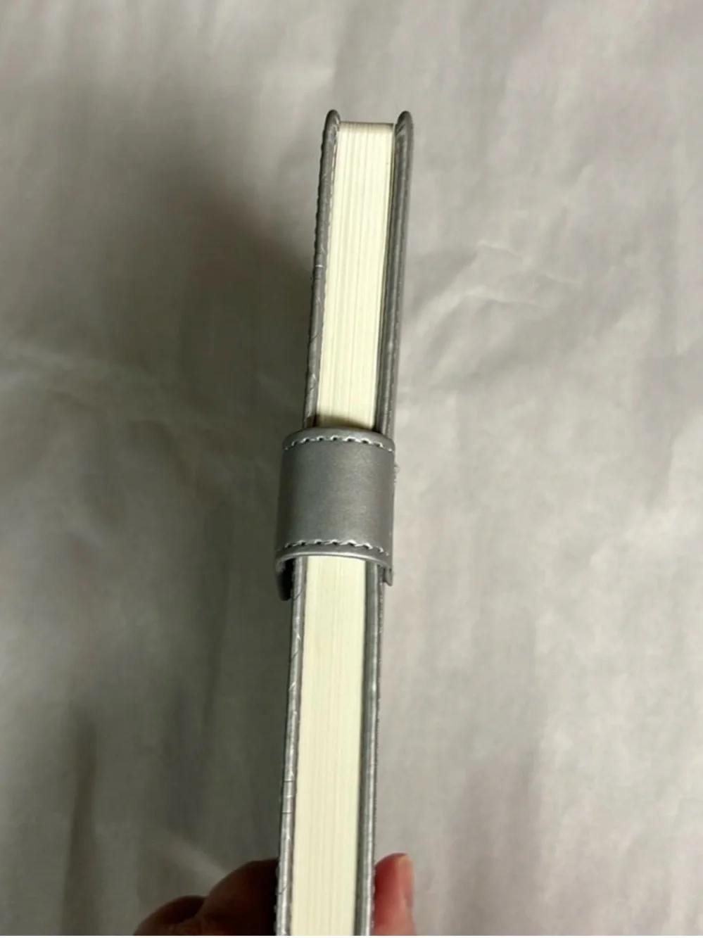 New Journal Silver Color Gray Geometric 6”X8” Lined Page Journal Book Notebook